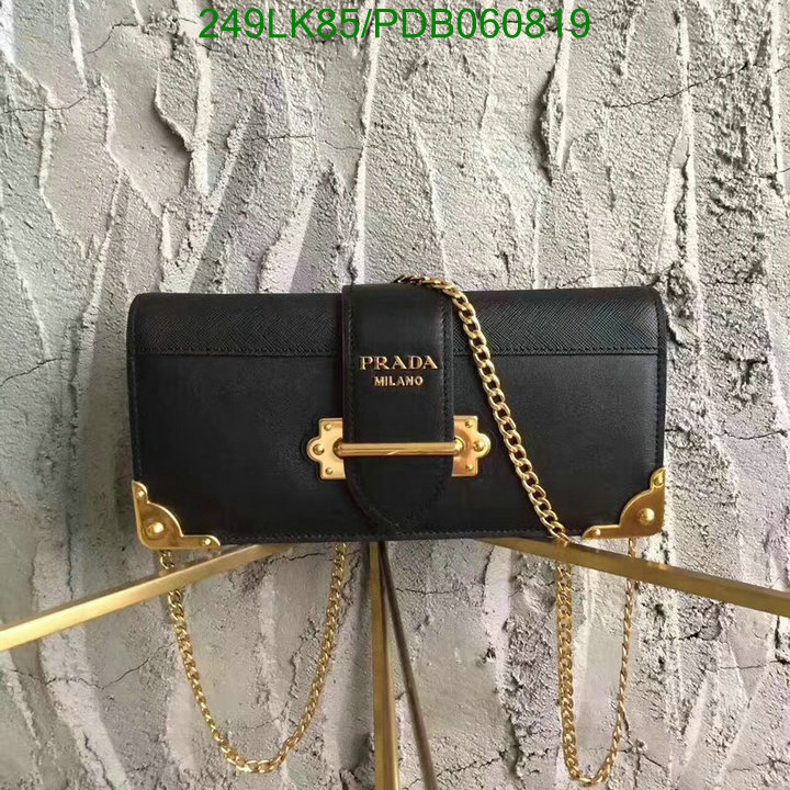 Prada Bag-(Mirror)-Diagonal-,Code: PDB060819,$: 249USD