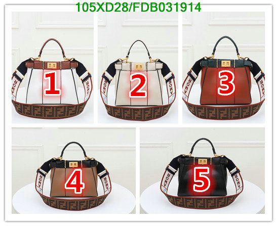 Fendi Bag-(4A)-Peekaboo,Code: FDB031914,$:105USD