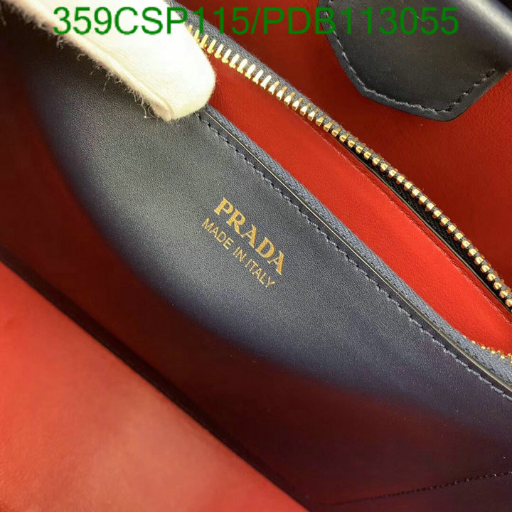 Prada Bag-(Mirror)-Handbag-,Code: PDB113055,$: 359USD