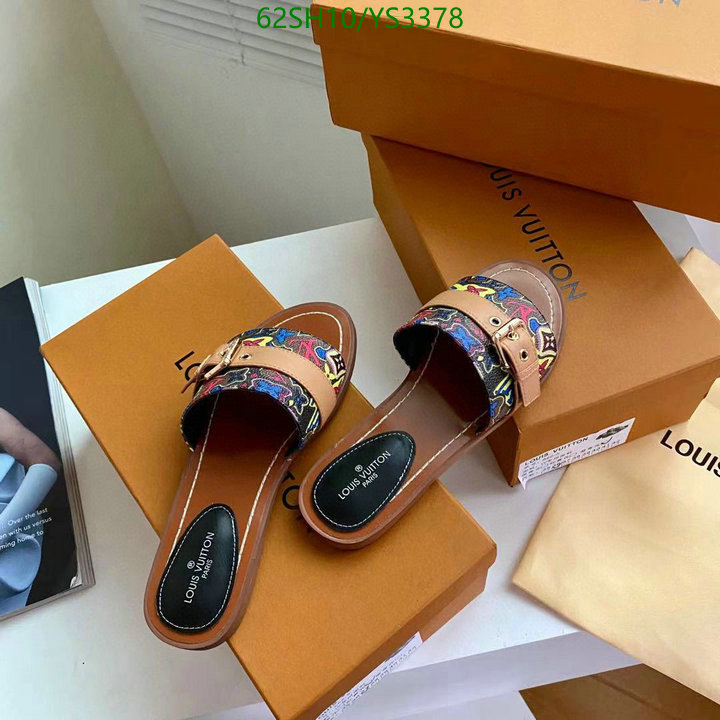 Women Shoes-LV, Code: YS3378,$: 62USD