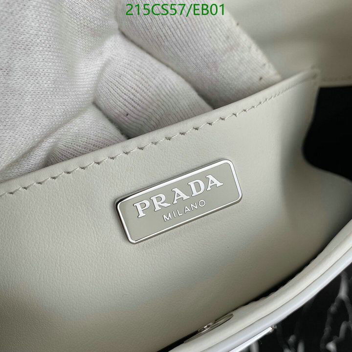 Prada Bag-(Mirror)-Cleo,Code: EB01,$: 215USD