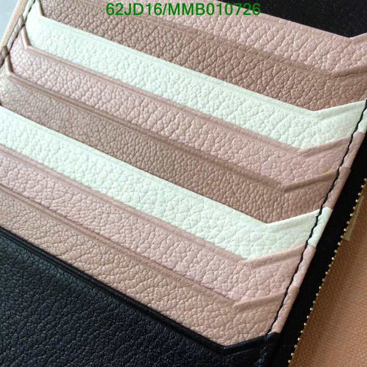 Miu Miu Bag-(Mirror)-Wallet-,Code: MMB010726,$: 62USD