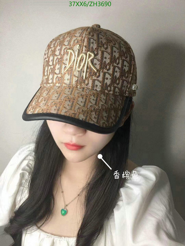 Cap -(Hat)-Dior, Code: ZH3690,$: 37USD