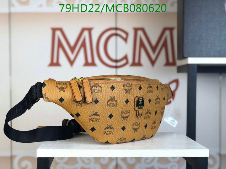 MCM Bag-(Mirror)-Belt Bag-Chest Bag--,Code:MCB080620,$:79USD