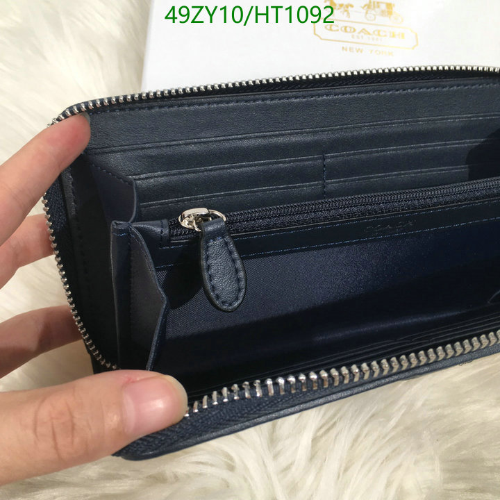 Coach Bag-(4A)-Wallet-,Code: HT1092,$: 49USD