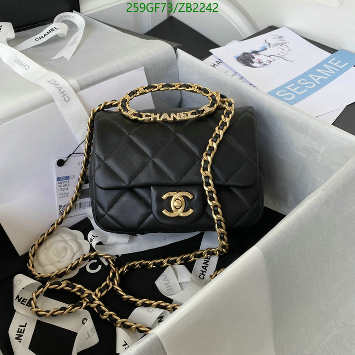 Chanel Bags -(Mirror)-Diagonal-,Code: ZB2242,$: 259USD