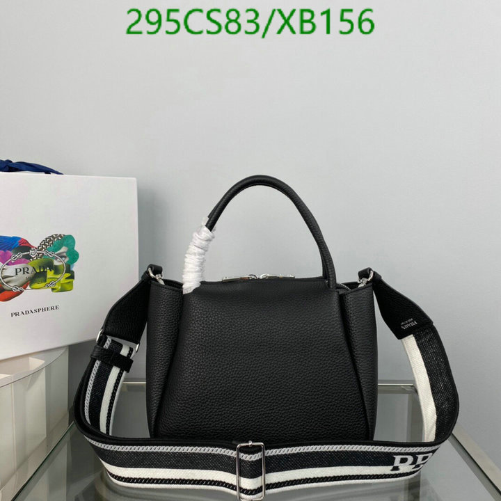 Prada Bag-(Mirror)-Handbag-,Code: XB156,$: 295USD