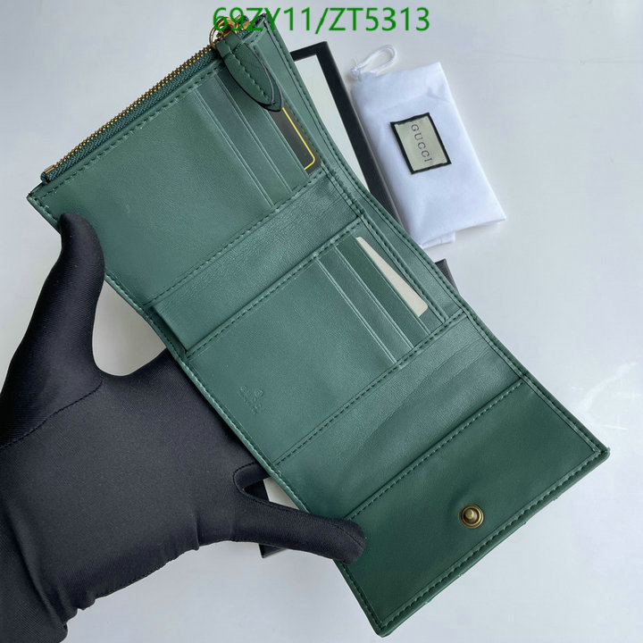 Gucci Bag-(4A)-Wallet-,Code: ZT5313,$: 69USD