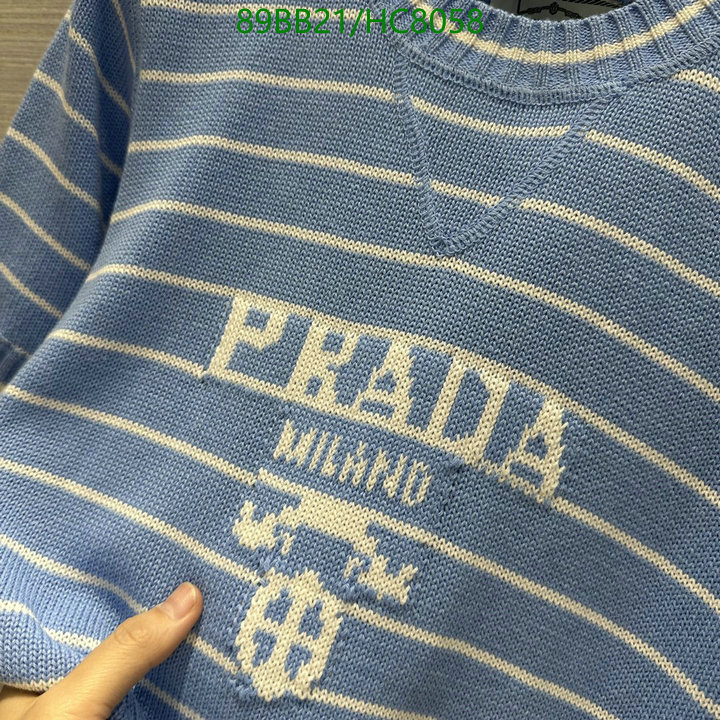 Clothing-Prada, Code: HC8058,$: 89USD