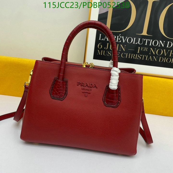 Prada Bag-(4A)-Handbag-,Code: PDBP052538,$: 115USD