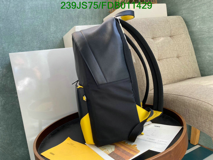 Fendi Bag-(Mirror)-Backpack-,Code: FDB011429,$: 239USD