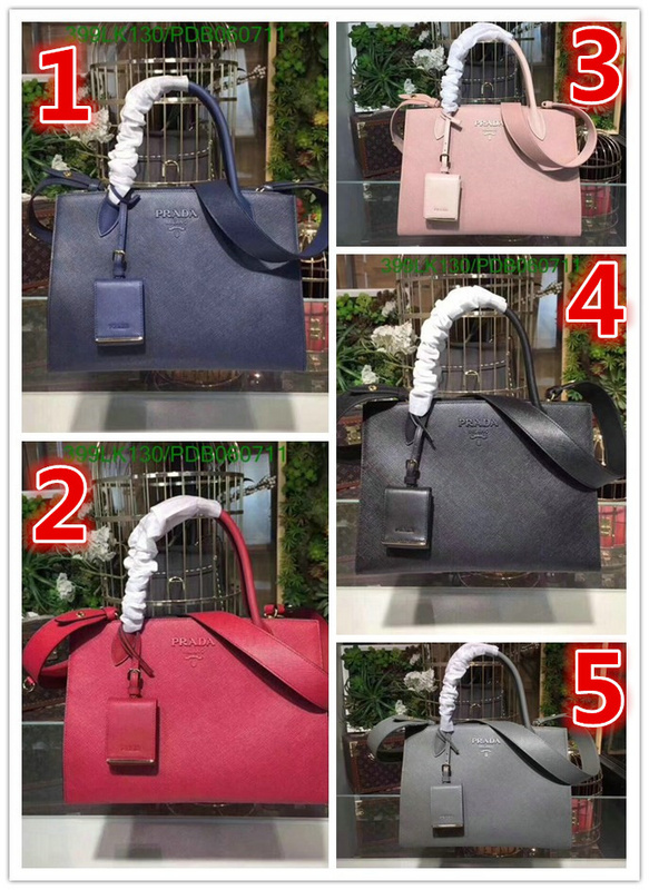 Prada Bag-(Mirror)-Handbag-,Code: PDB060711,$: 399USD