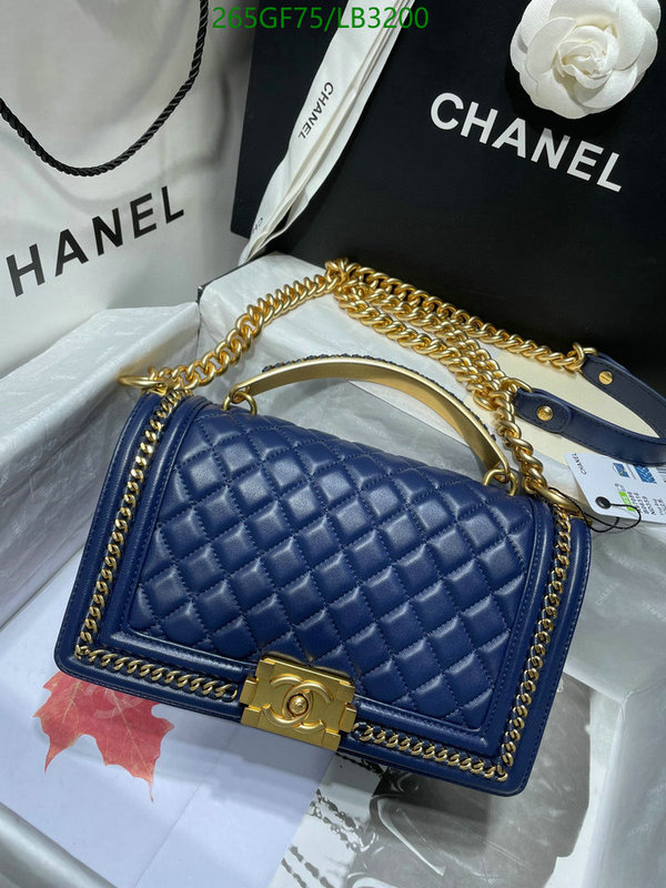 Chanel Bags -(Mirror)-Le Boy,Code: LB3200,$: 265USD