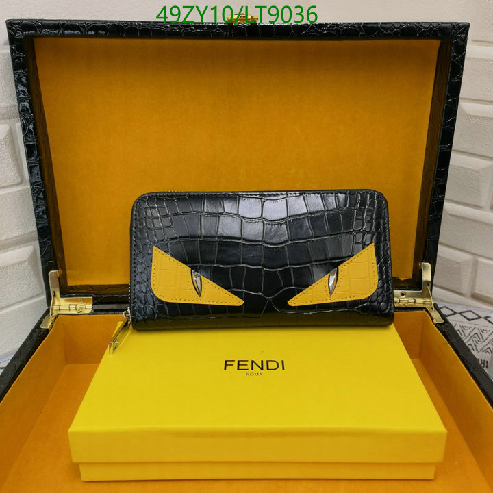 Fendi Bag-(4A)-Wallet-,Code: LT9036,$: 49USD