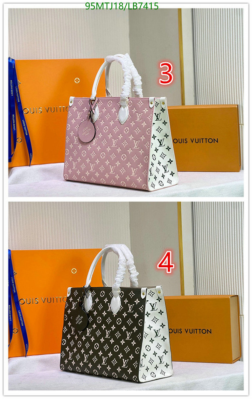 LV Bags-(4A)-Handbag Collection-,Code: LB7415,$: 95USD