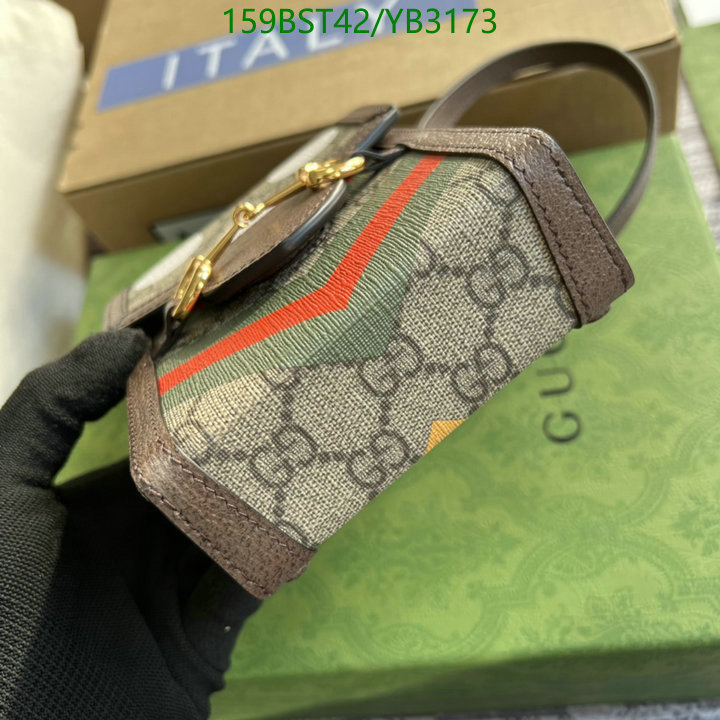Gucci Bag-(Mirror)-Horsebit-,Code: YB3173,$: 159USD