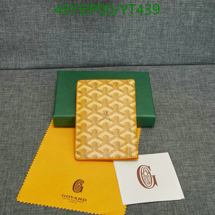 Goyard Bag-(Mirror)-Wallet-,Code: YT439,$: 45USD