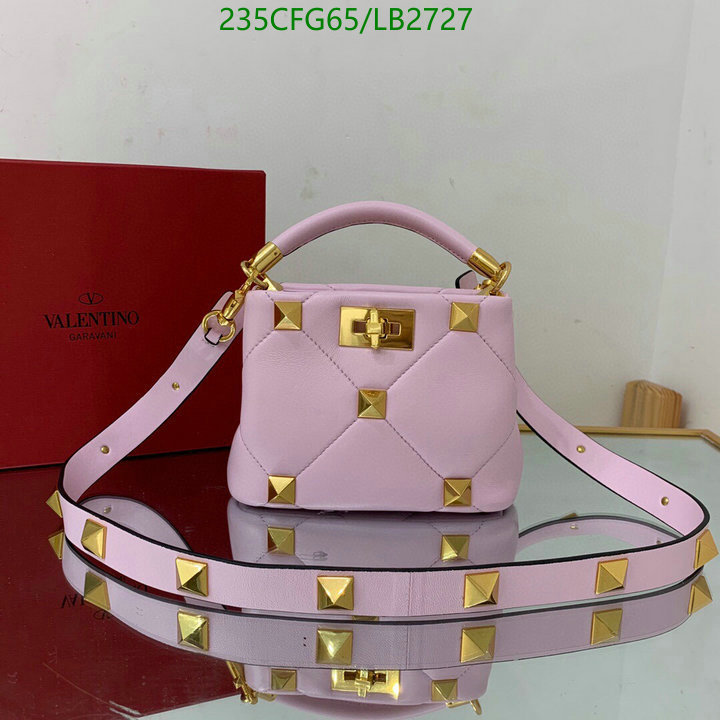 Valentino Bag-(Mirror)-Roman Stud,Code: LB2727,$: 235USD