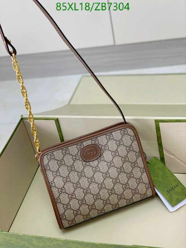 Gucci Bag-(4A)-Diagonal-,Code: ZB7304,$: 85USD