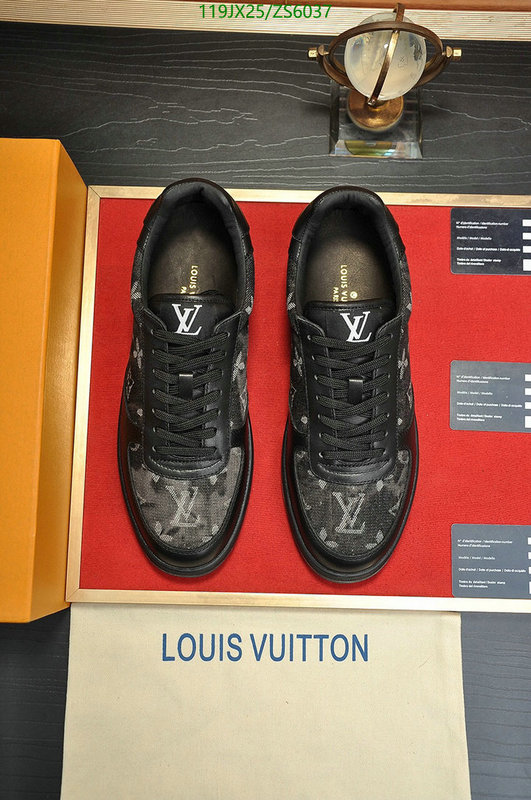 Men shoes-LV, Code: ZS6037,$: 119USD