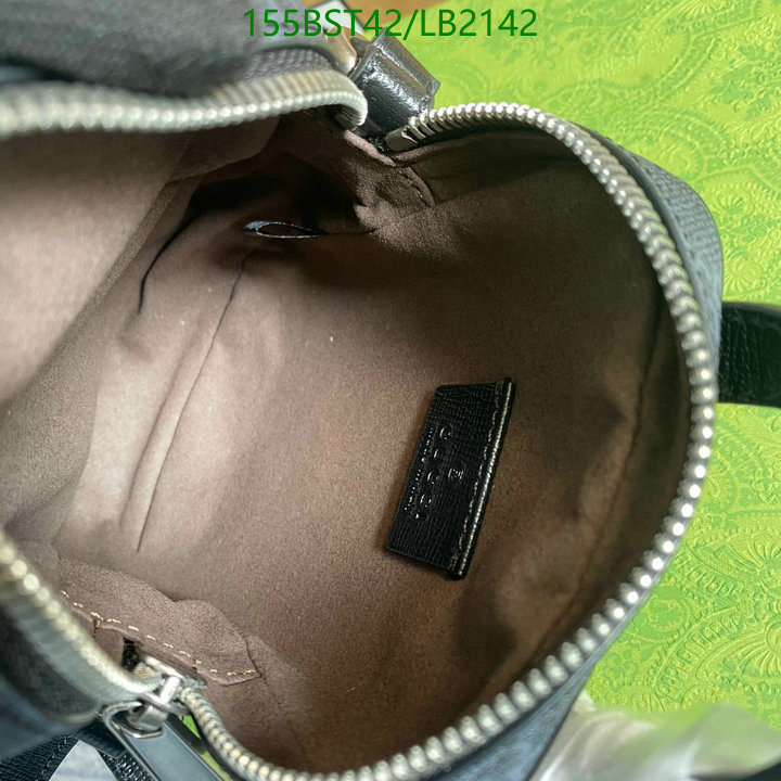Gucci Bag-(Mirror)-Diagonal-,Code: LB2142,$: 155USD