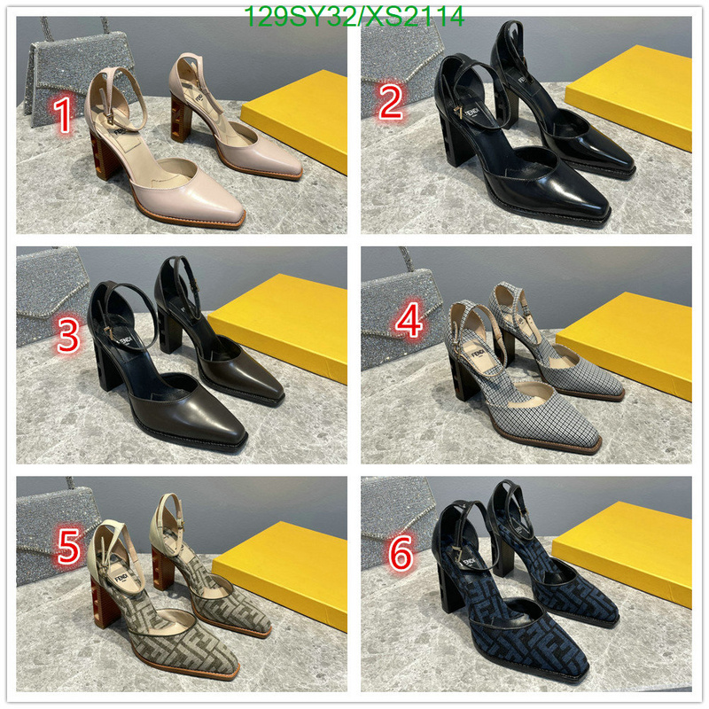 Women Shoes-Fendi, Code: XS2114,$: 129USD