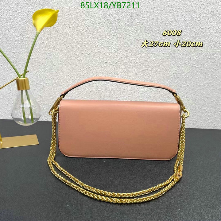 Valentino Bag-(4A)-LOC-V Logo ,Code: YB7211,$: 85USD