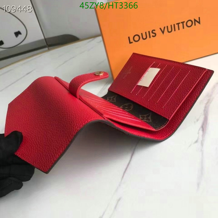 LV Bags-(4A)-Wallet-,Code: HT3366,$: 45USD