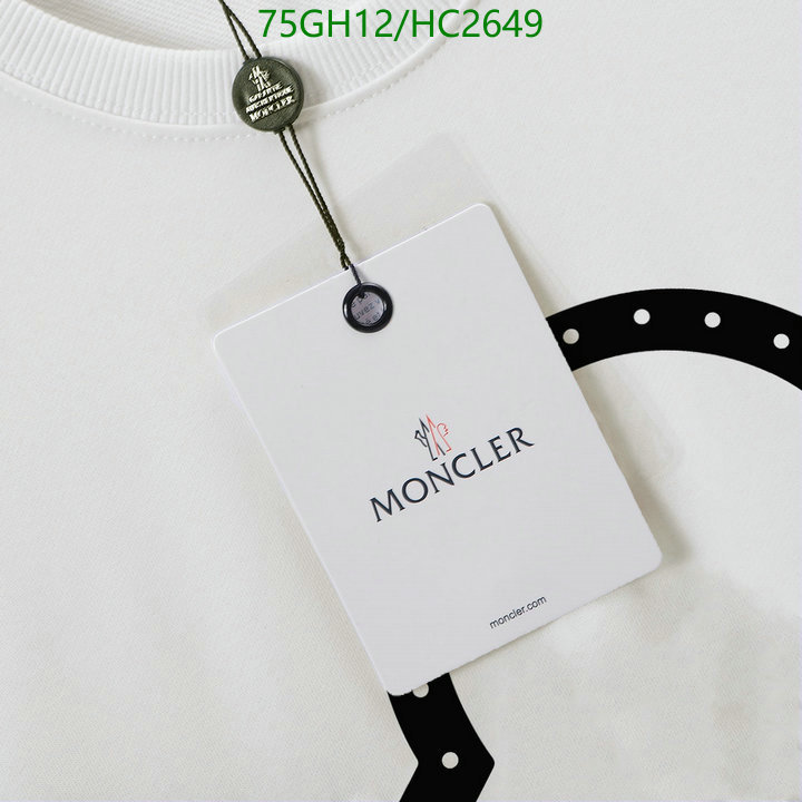 Clothing-Moncler, Code: HC2649,$: 75USD