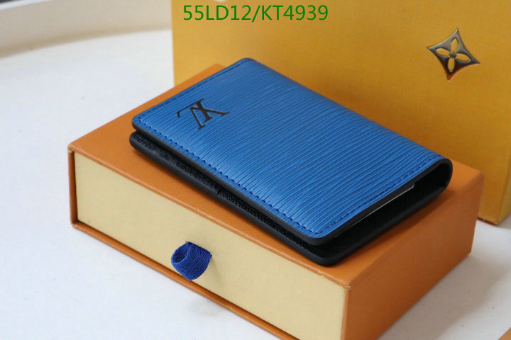 LV Bags-(Mirror)-Wallet-,Code: KT4939,$: 55USD