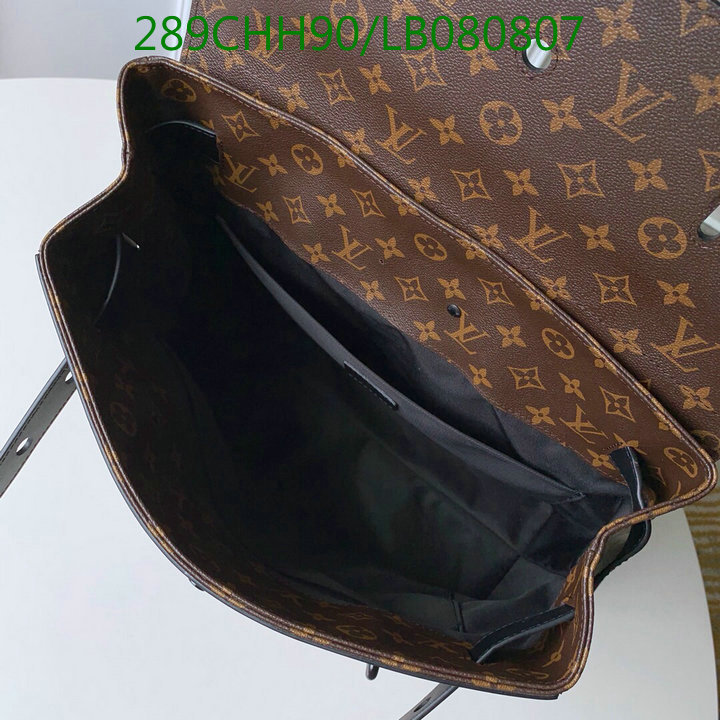 LV Bags-(Mirror)-Backpack-,Code: LB080807,$:289USD