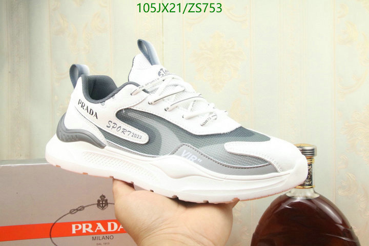 Men shoes-Prada, Code: ZS753,$: 105USD