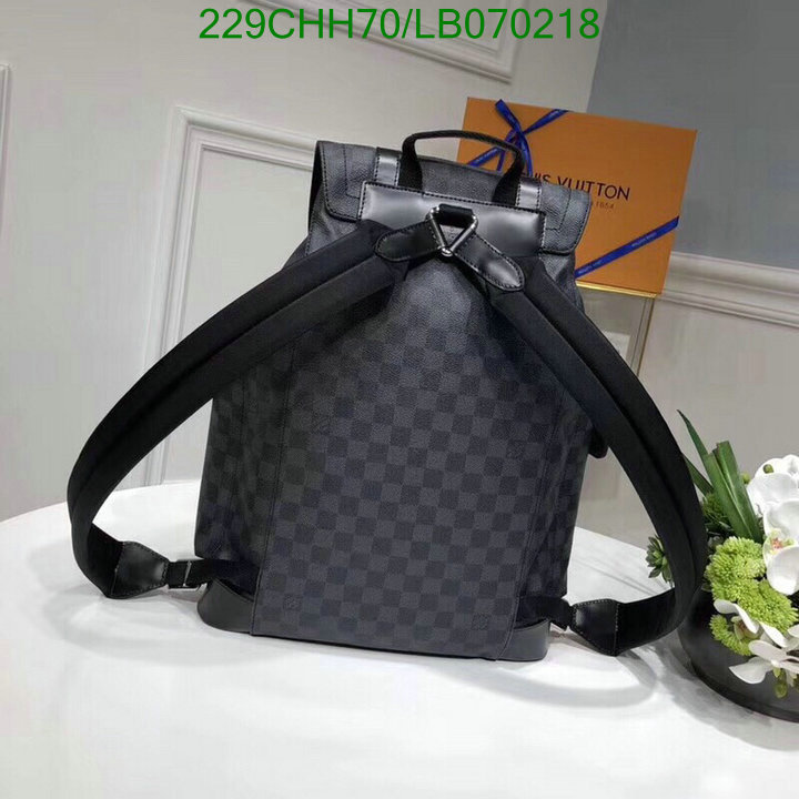 LV Bags-(Mirror)-Backpack-,Code: LB070218,$: 229USD