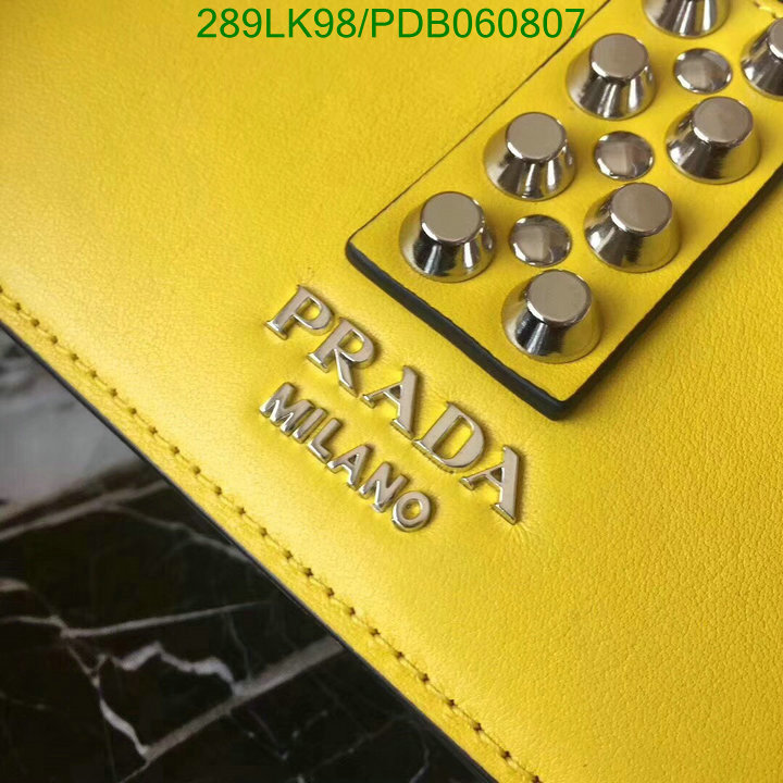 Prada Bag-(Mirror)-Diagonal-,Code: PDB060807,$: 289USD