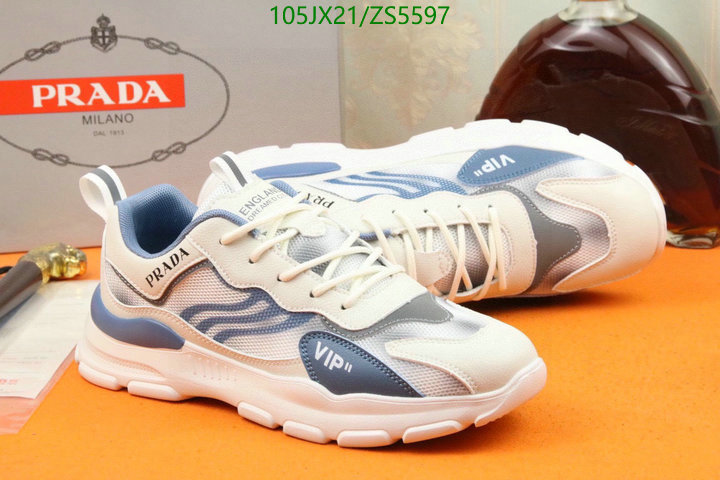 Men shoes-Prada, Code: ZS5597,$: 105USD