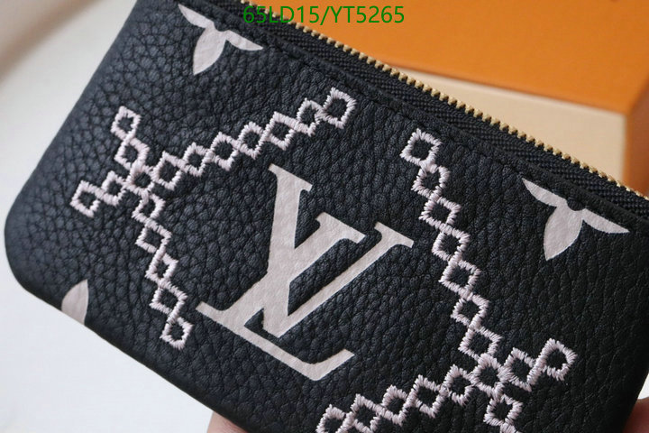 LV Bags-(Mirror)-Wallet-,Code: YT5265,$: 65USD