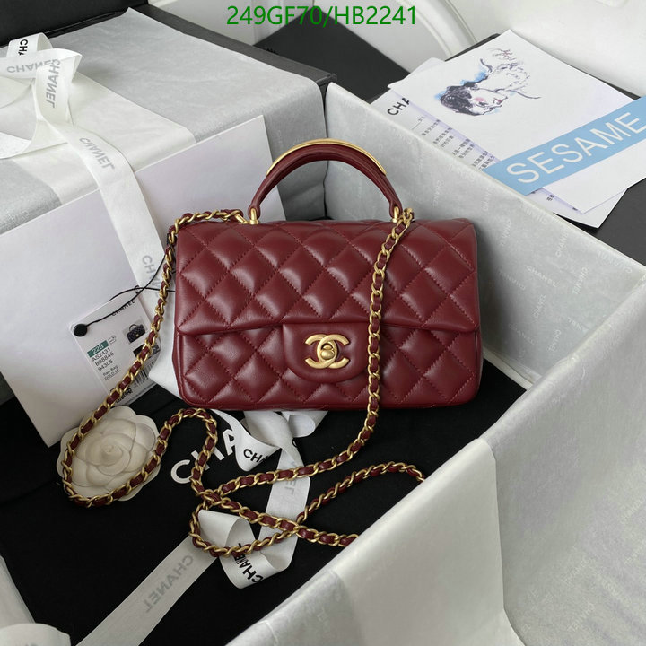 Chanel Bags -(Mirror)-Diagonal-,Code: HB2241,$: 249USD