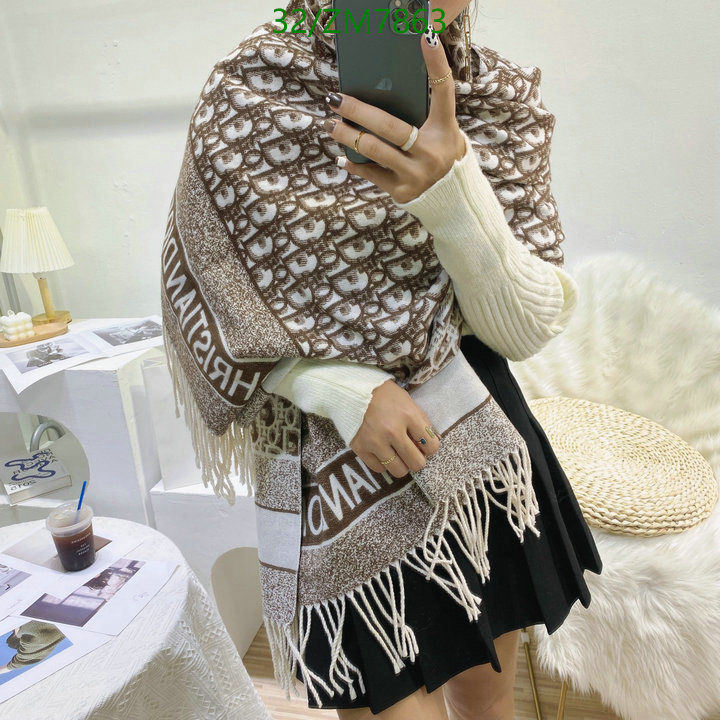 Scarf-Dior, Code: ZM7863,$: 32USD