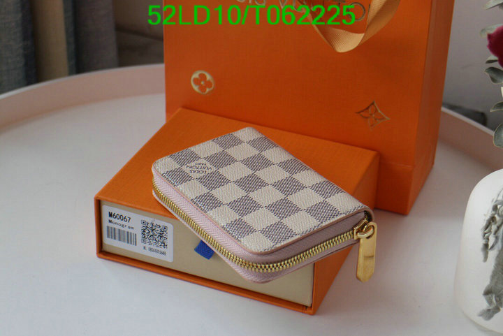 LV Bags-(Mirror)-Wallet-,Code: T062225,$: 52USD