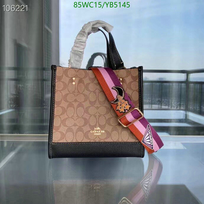 Coach Bag-(4A)-Tote-,Code: YB5145,$: 85USD