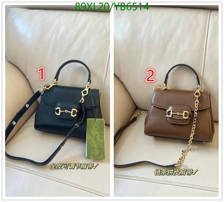 Gucci Bag-(4A)-Horsebit-,Code: YB6514,$: 89USD