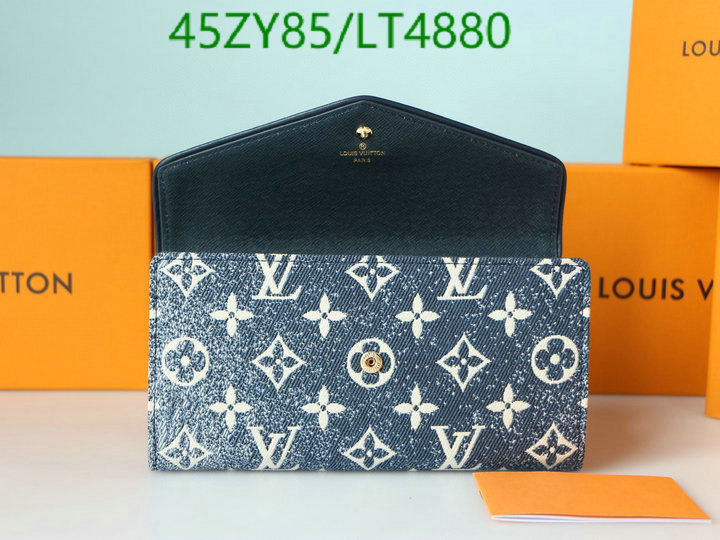 LV Bags-(4A)-Wallet-,Code: LT4880,$: 45USD