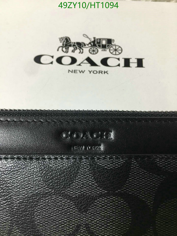 Coach Bag-(4A)-Wallet-,Code: HT1094,$: 49USD