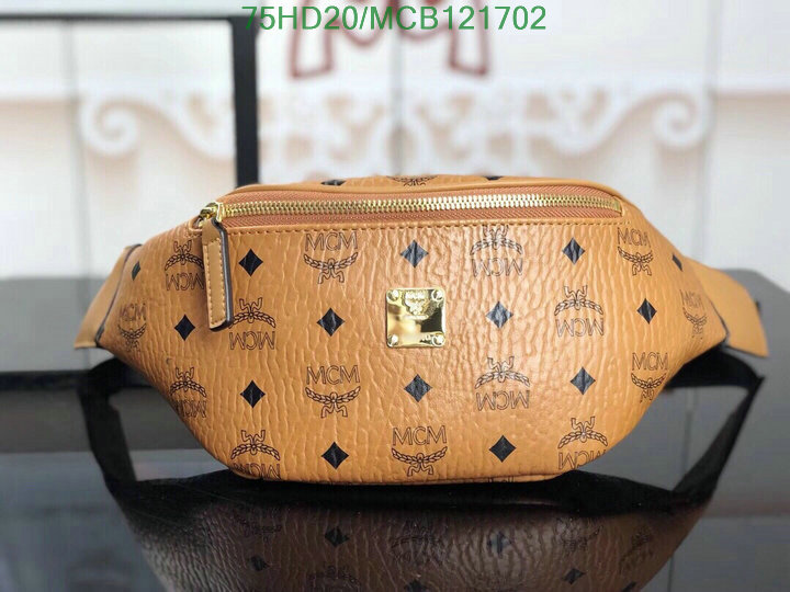 MCM Bag-(Mirror)-Belt Bag-Chest Bag--,Code: MCB121702,$: 75USD