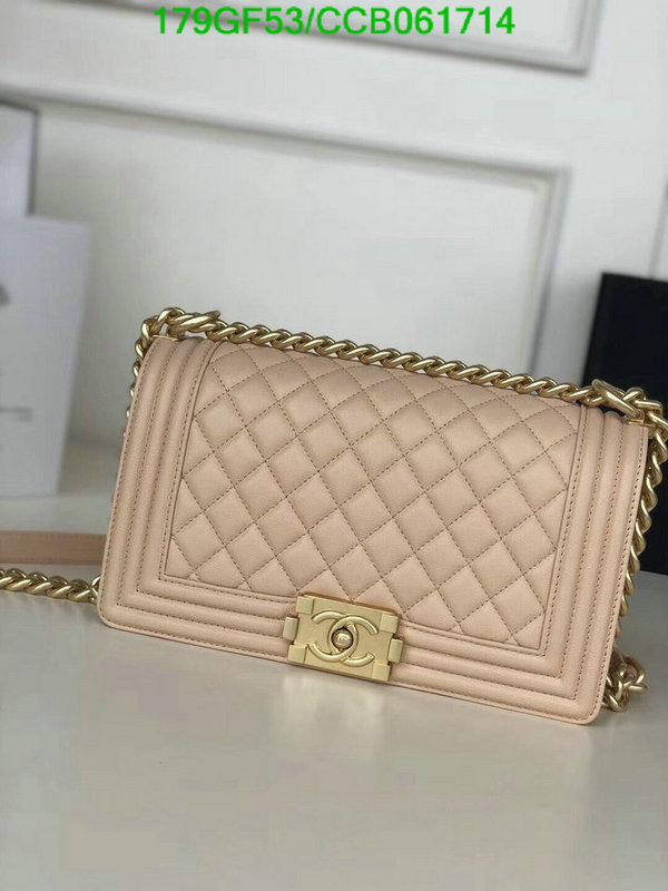 Chanel Bags -(Mirror)-Le Boy,Code: CCB061714,$: 179USD