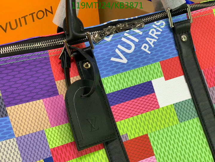 LV Bags-(4A)-Keepall BandouliRe 45-50-,Code: KB3871,$: 119USD