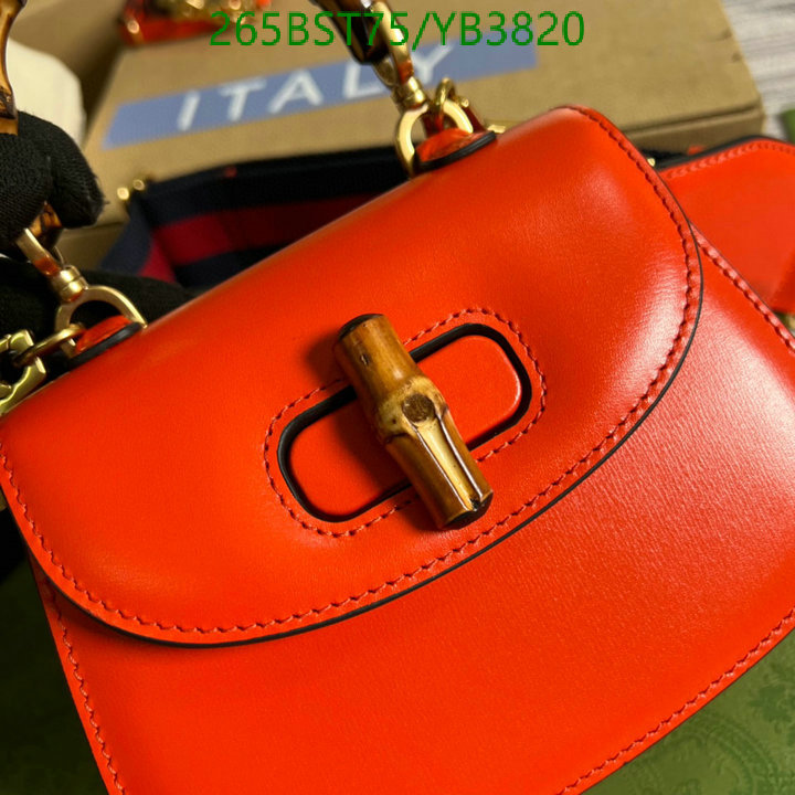 Gucci Bag-(Mirror)-Diana-Bamboo-,Code: YB3820,$: 265USD