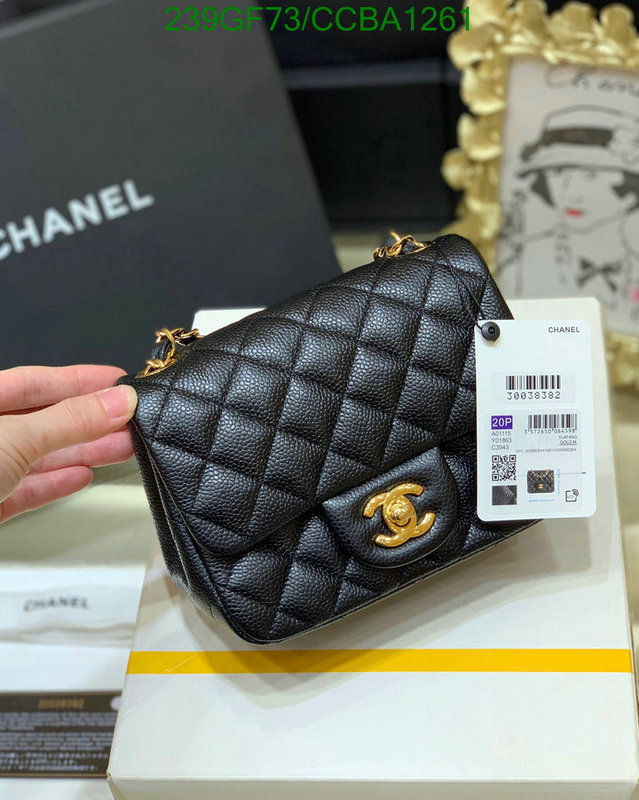 Chanel Bags -(Mirror)-Diagonal-,Code: CCBA1261,$: 239USD