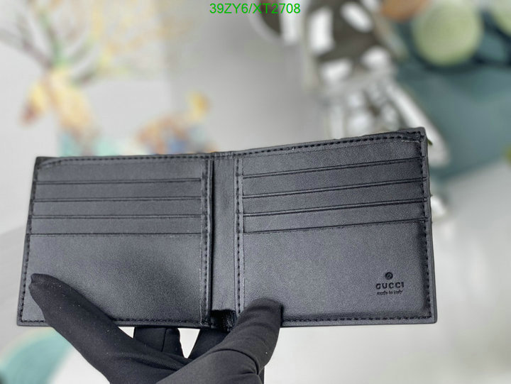 Gucci Bag-(4A)-Wallet-,Code: XT2708,$: 39USD