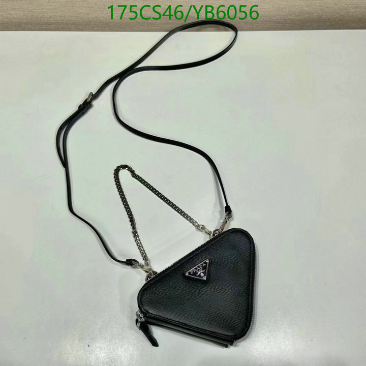 Prada Bag-(Mirror)-Triangle,Code: YB6056,$: 175USD